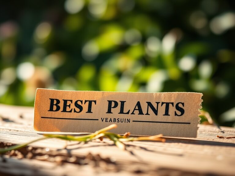 6 Best Waterproof Plant Labels for Clear Organization