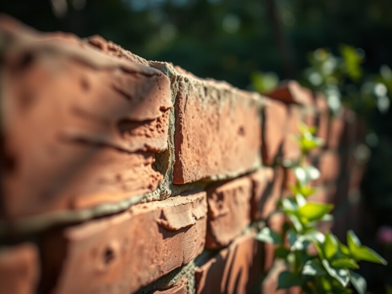 6 Solid Ways How to Build a Brick Garden Wall